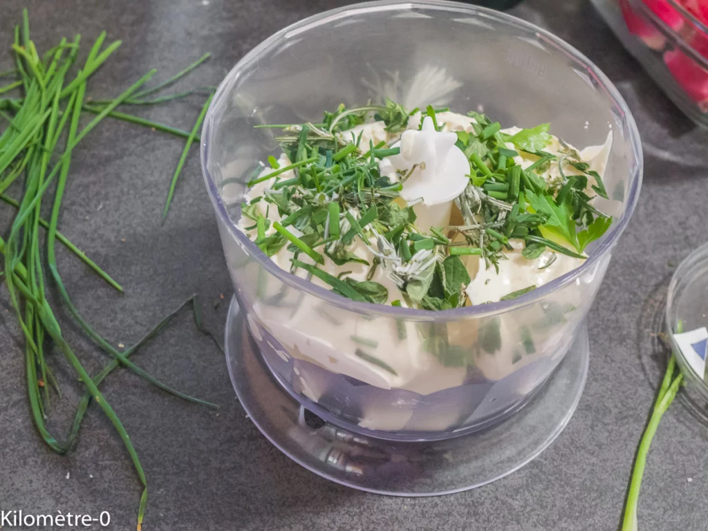 Crinkle à la patate douce et à la fêta - Étape 4