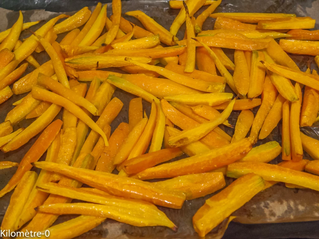 Carottes au four - Étape 1