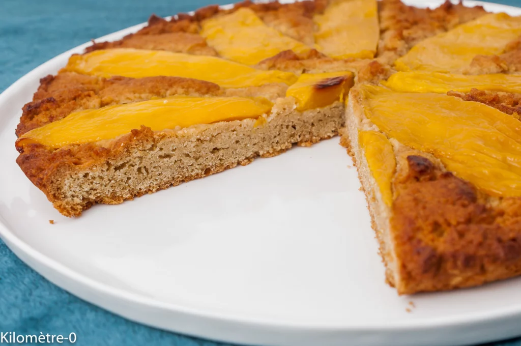 Gâteau moelleux aux amandes et à la mangue - Étape 7