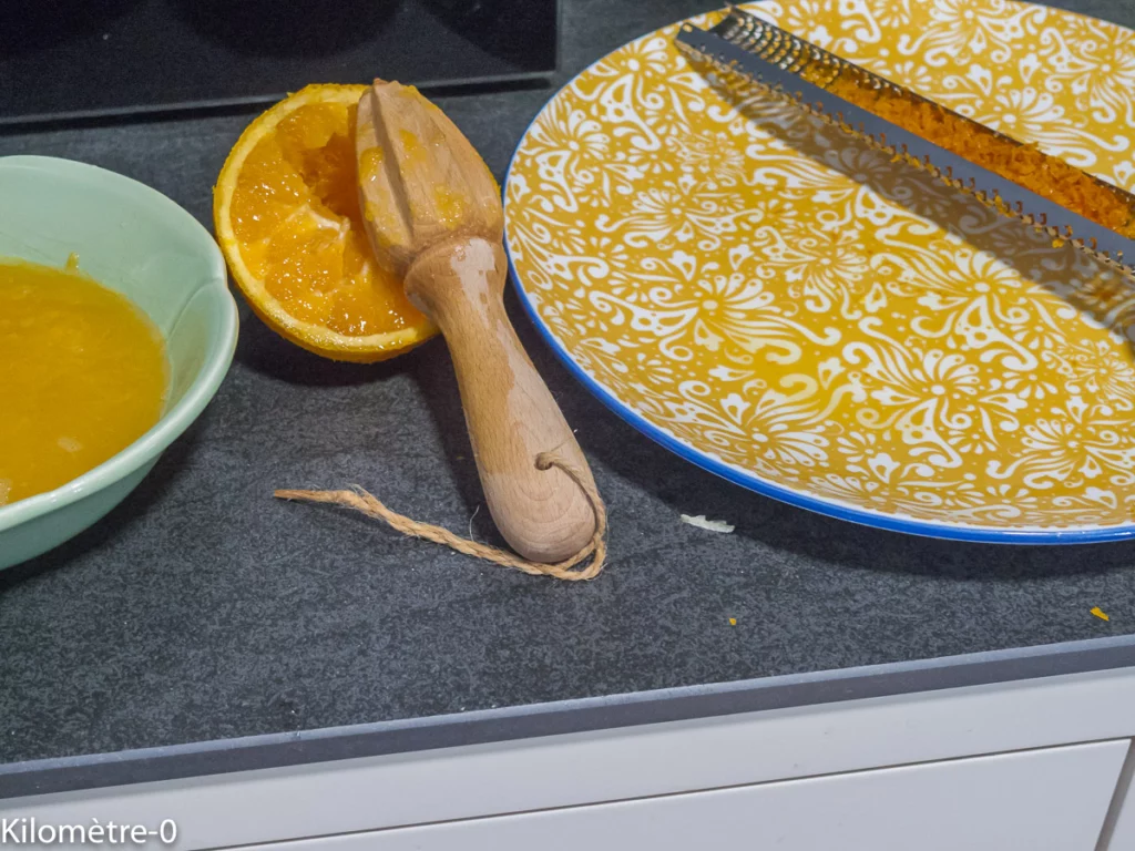 Gâteau aux amandes et à l&rsquo;orange - Étape 1