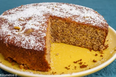 Photo de recette de dessert, gâteau,  italien , amandes, orange, agrumes, fruits secs, sans gluten, rapide, facile, bio, Kilomètre-0, blog de cuisine réalisée à partir de produits de saison et issus de circuits courts