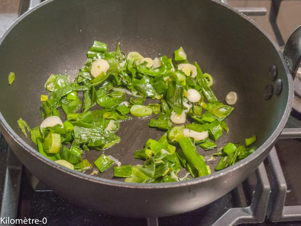 Gratin de pâtes aux épinards façon spanakopita - Étape 3