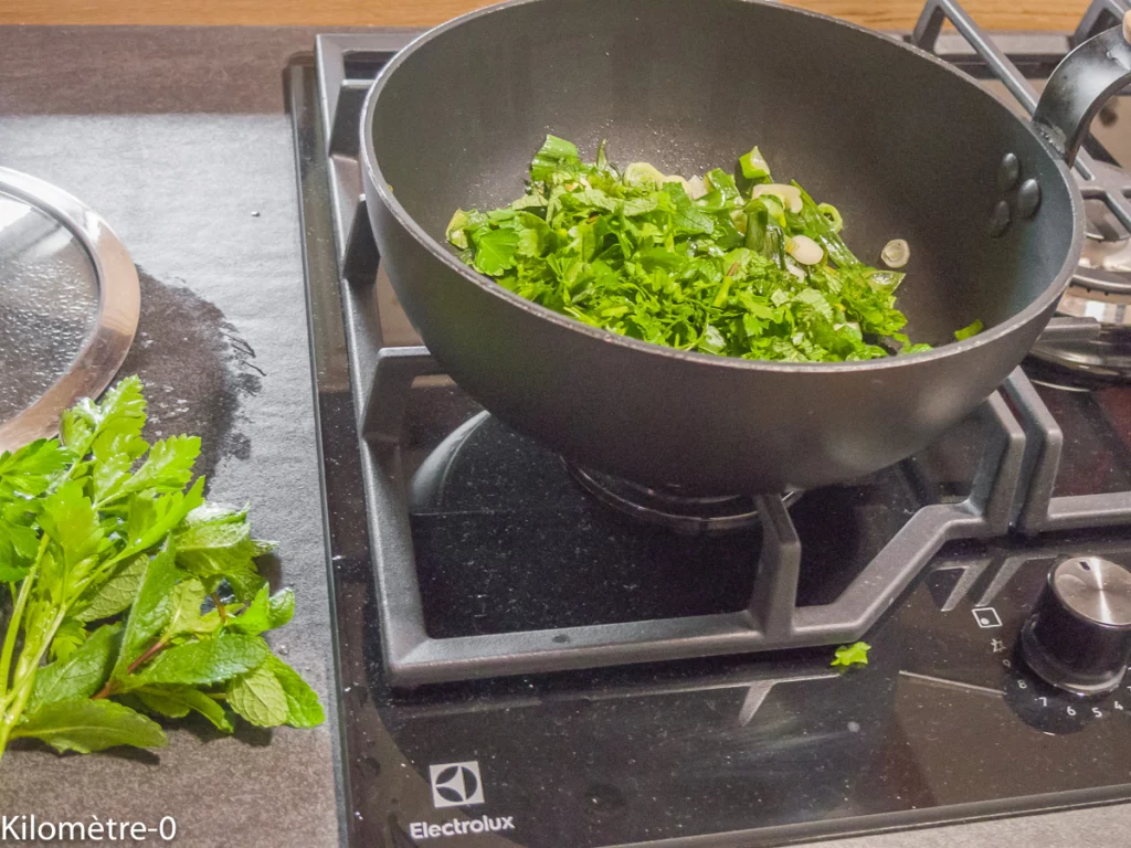 Gratin de pâtes aux épinards façon spanakopita - Étape 4