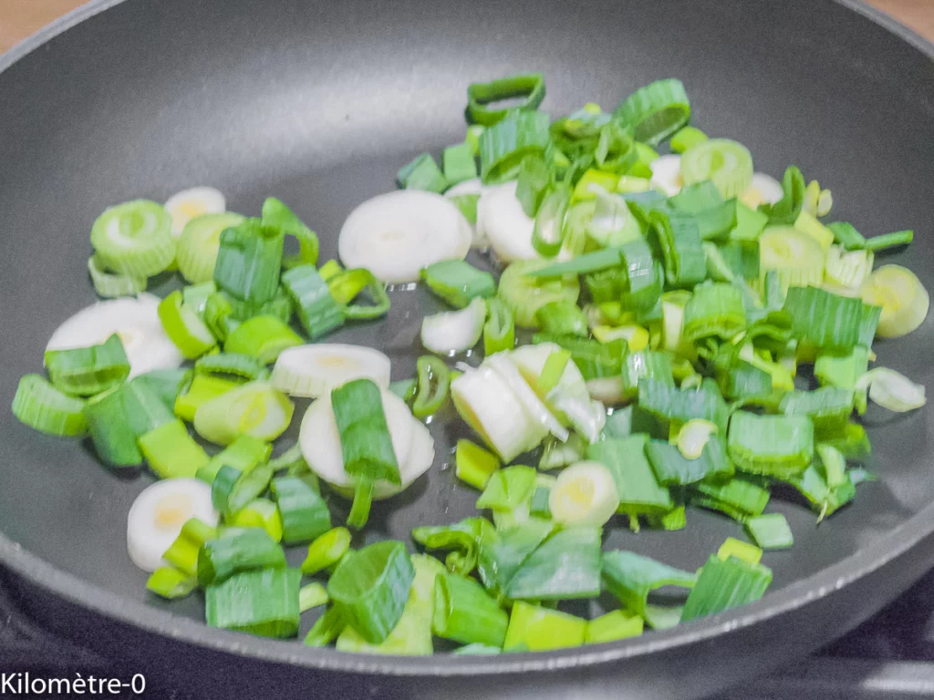 Galettes bretonnes façon quiche aux sardines - Étape 1