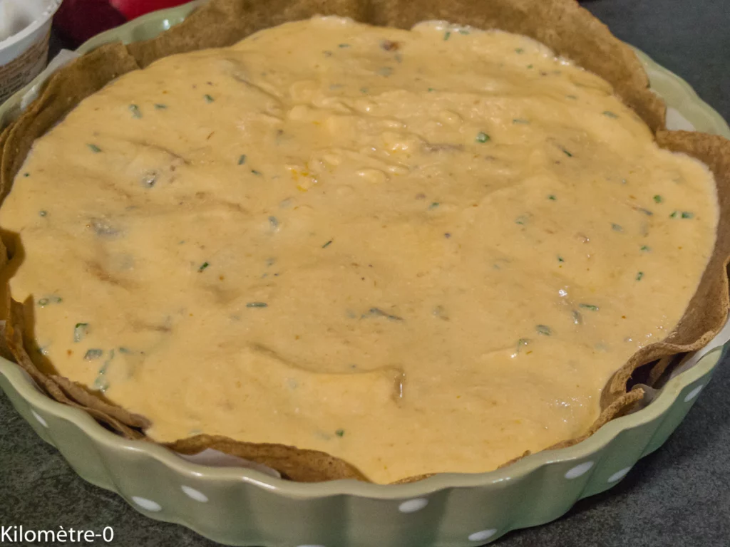 Galettes bretonnes façon quiche aux sardines - Étape 4