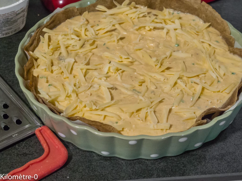 Galettes bretonnes façon quiche aux sardines - Étape 5