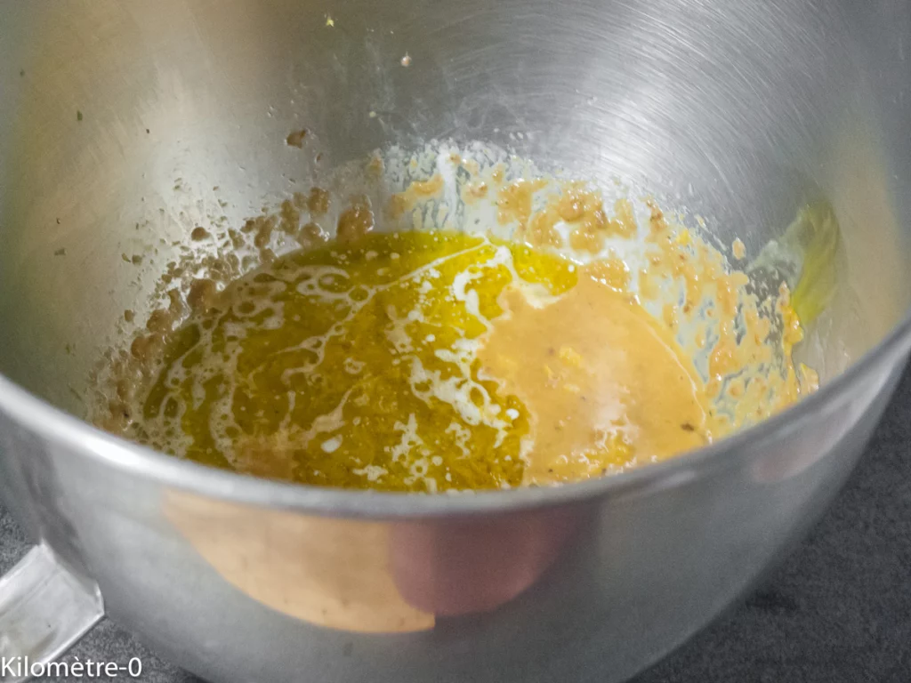 Cake aux rillettes de sardines, citron et épinards - Étape 3