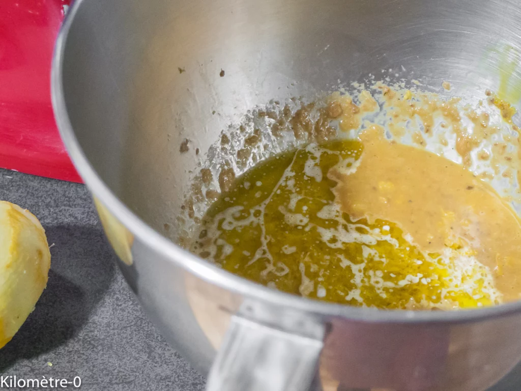 Cake aux rillettes de sardines, citron et épinards - Étape 4