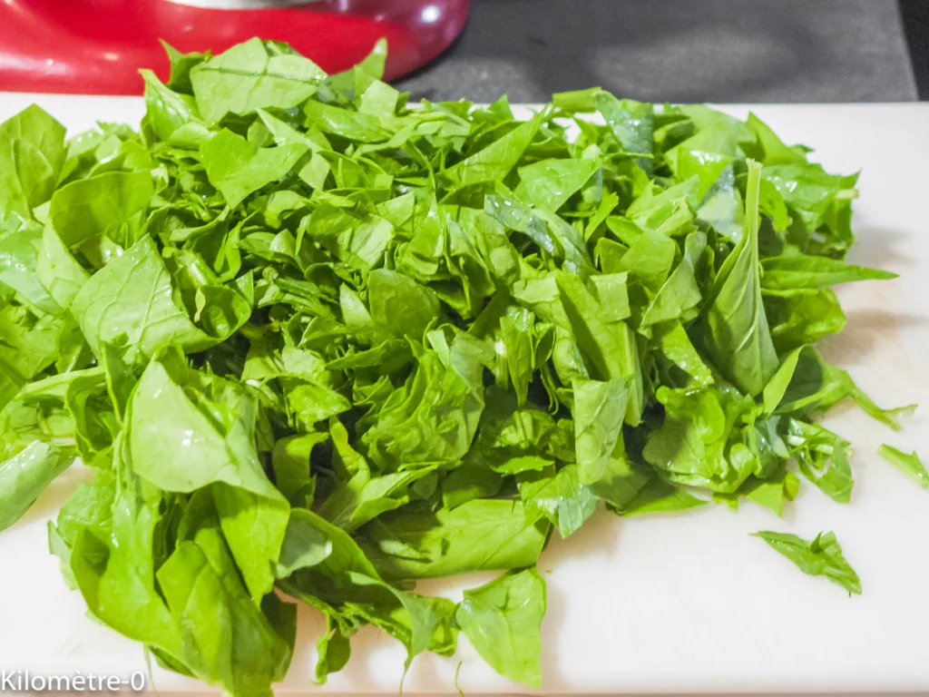 Cake aux rillettes de sardines, citron et épinards - Étape 7