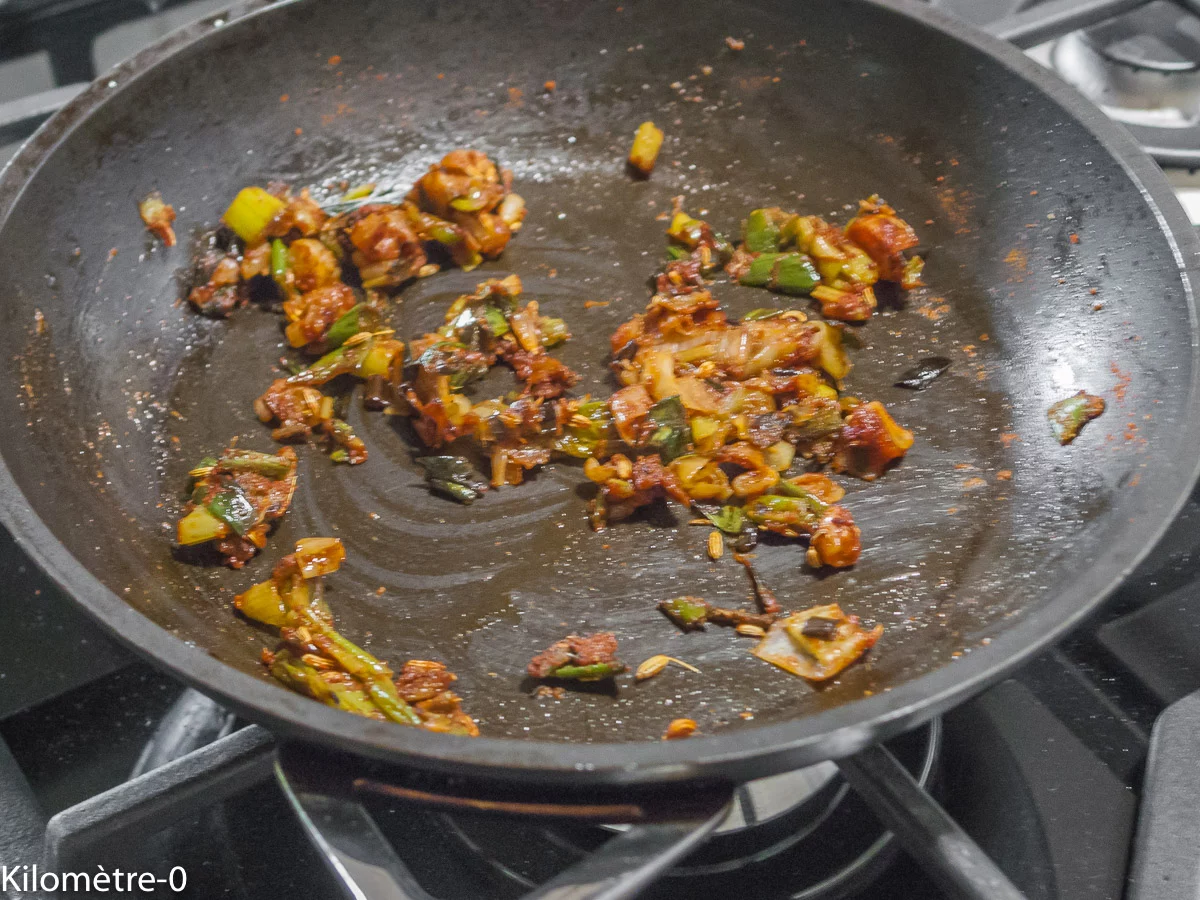Photo de recette de Kilomètre-0, blog de cuisine réalisée à partir de produits de saison et issus de circuits courts