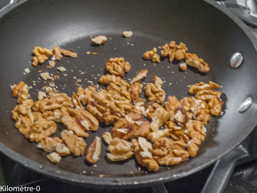 Pitas farcies aux lentilles façon arayes aux cerneaux de noix, épices, feta … - Étape 6