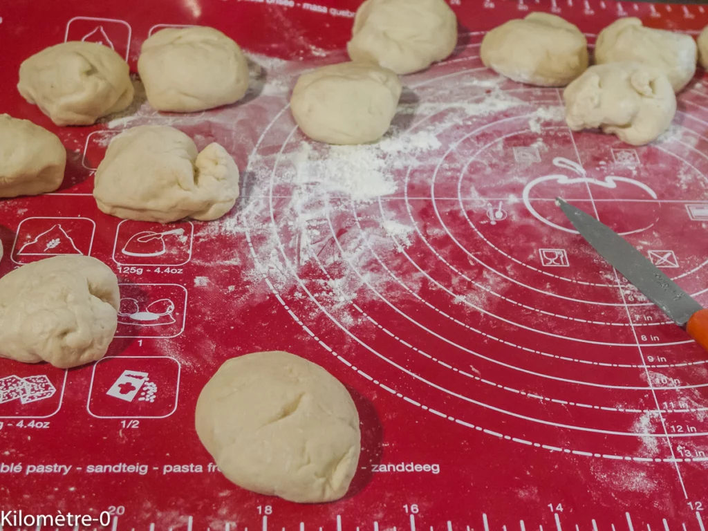 Pitas farcies aux lentilles façon arayes aux cerneaux de noix, épices, feta … - Étape 11