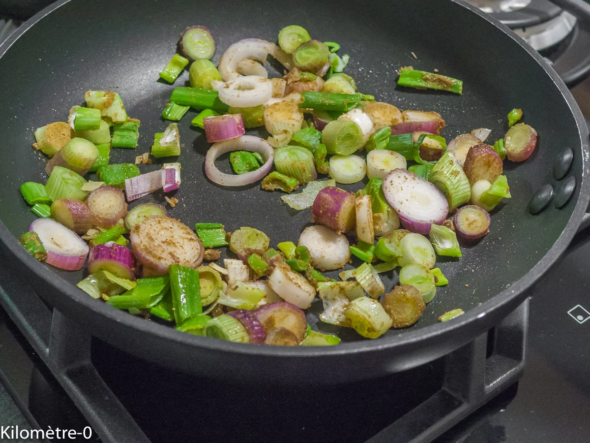 Photo de recette de Kilomètre-0, blog de cuisine réalisée à partir de produits de saison et issus de circuits courts