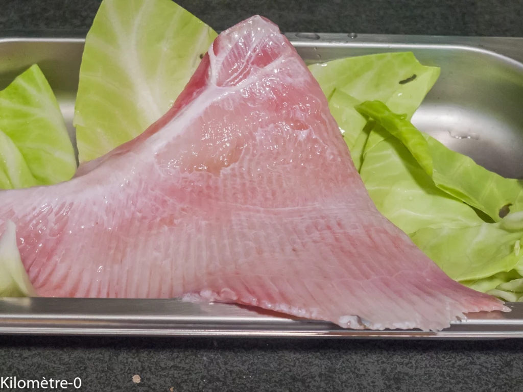 Salade de raie aux pommes de terre - Étape 2