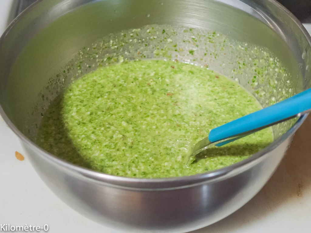 Pâtes au pesto de petits pois et épinards - Étape 7