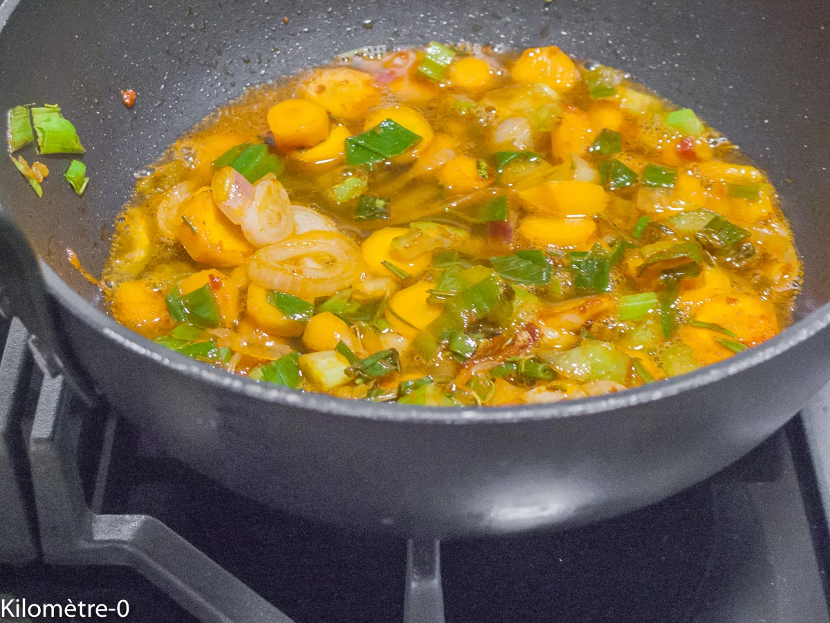 Photo de recette de Kilomètre-0, blog de cuisine réalisée à partir de produits de saison et issus de circuits courts