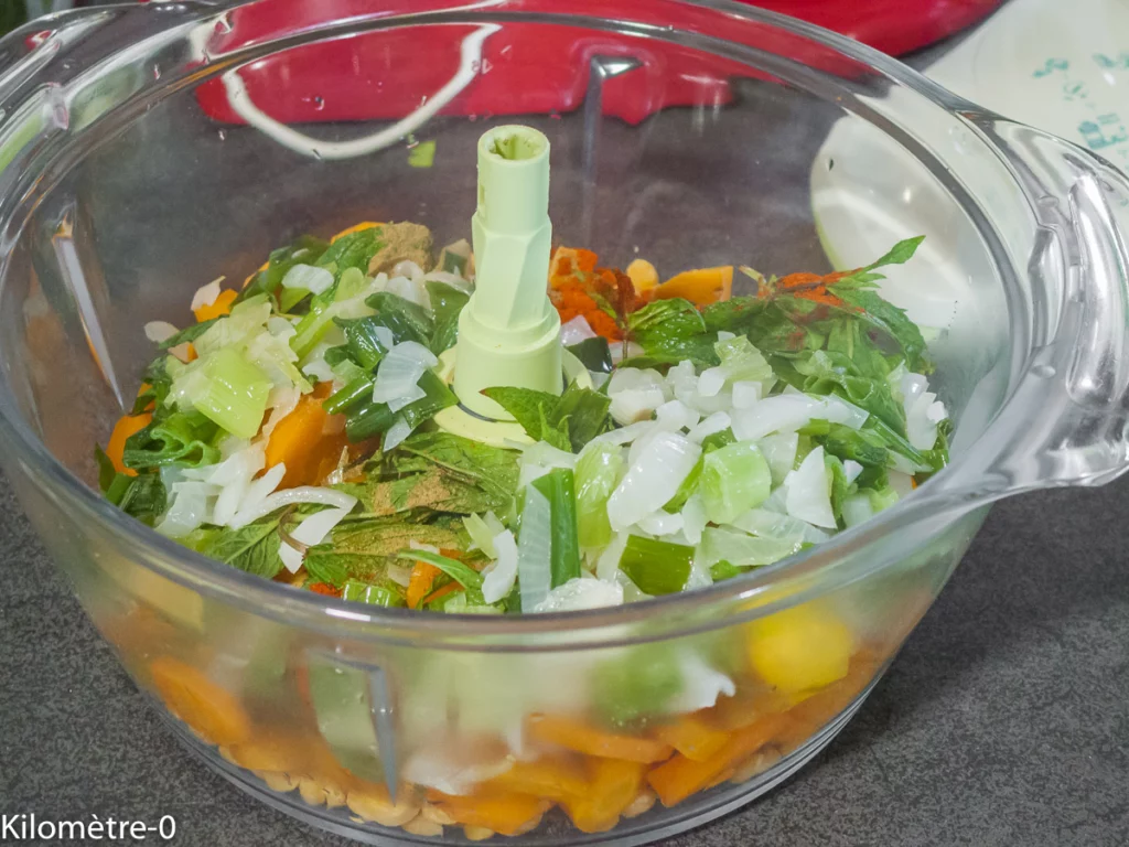 Boulettes de type falafels aux carottes nouvelles - Étape 4