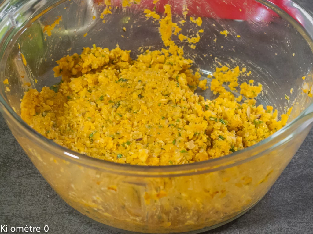 Boulettes de type falafels aux carottes nouvelles - Étape 5