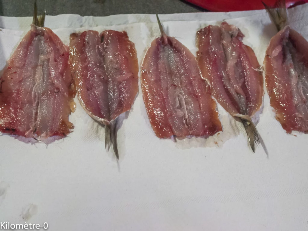 Recette de sardines de Ligurie (Italie) - Étape 2