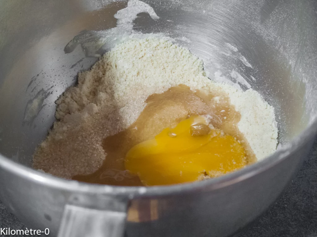 Sbriciolata fourrée à la ricotta et pépites de chocolat - Étape 2