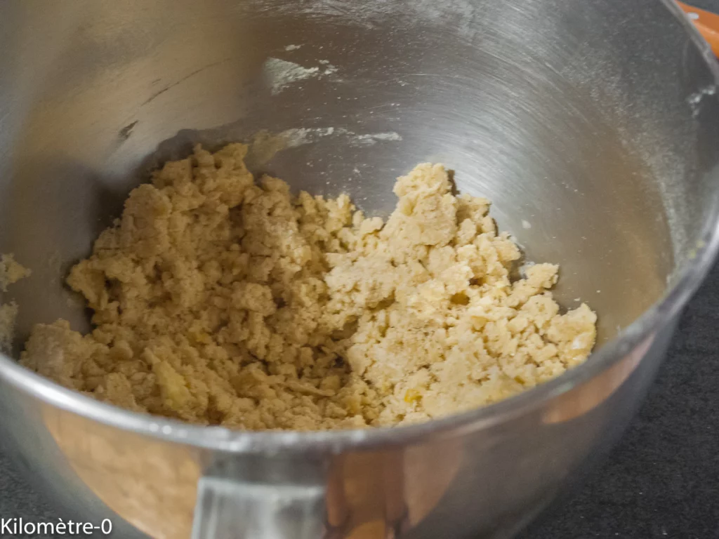 Sbriciolata fourrée à la ricotta et pépites de chocolat - Étape 3