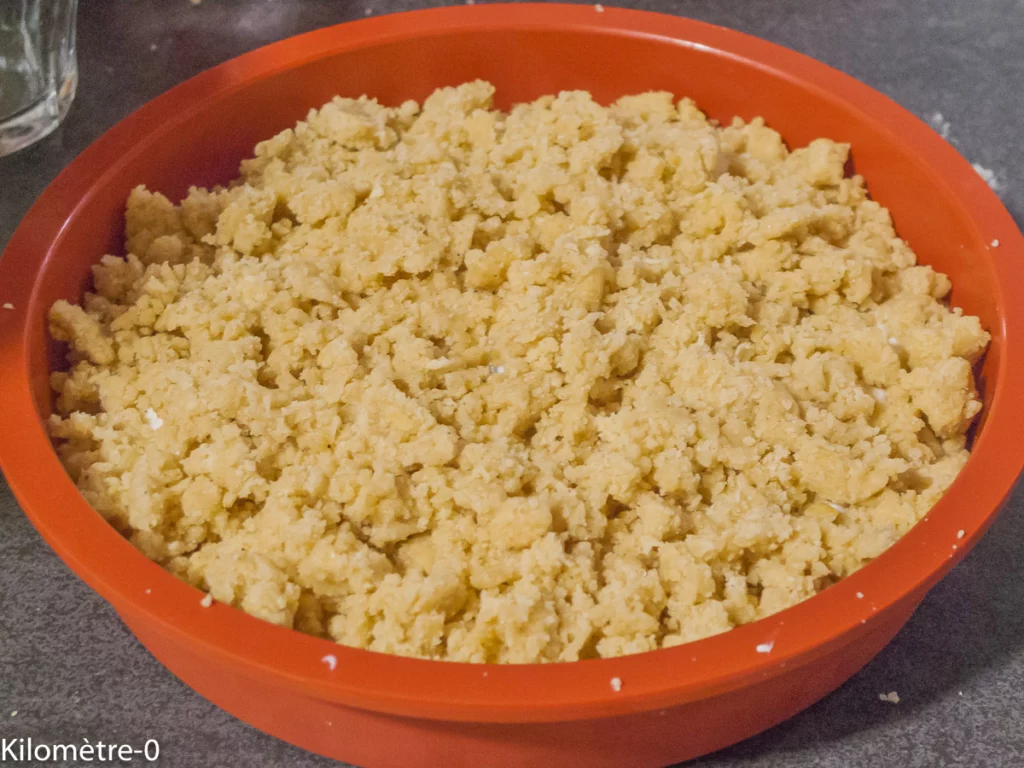 Sbriciolata fourrée à la ricotta et pépites de chocolat - Étape 7