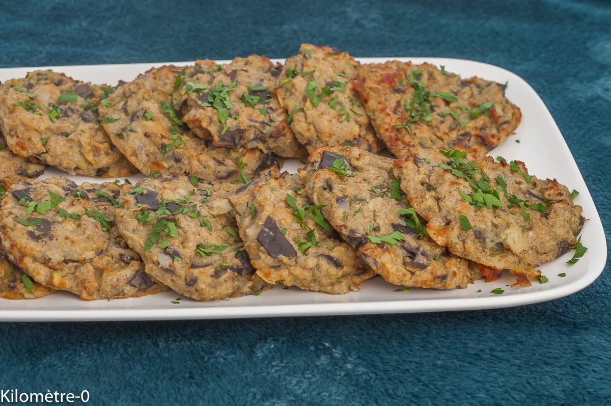 Photo de recette, italienne, boulettes, galettes, polpette , melanzane, aubergines, légumes, été, automne, vieux pain, pain rassis, économique, bio, facile, oeufs, Kilomètre-0, blog de cuisine réalisée à partir de produits de saison et issus de circuits courts