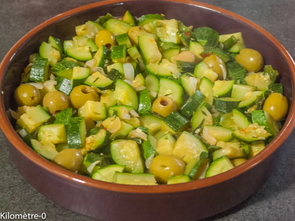 Sardines aux courgettes et aux olives - Étape 7