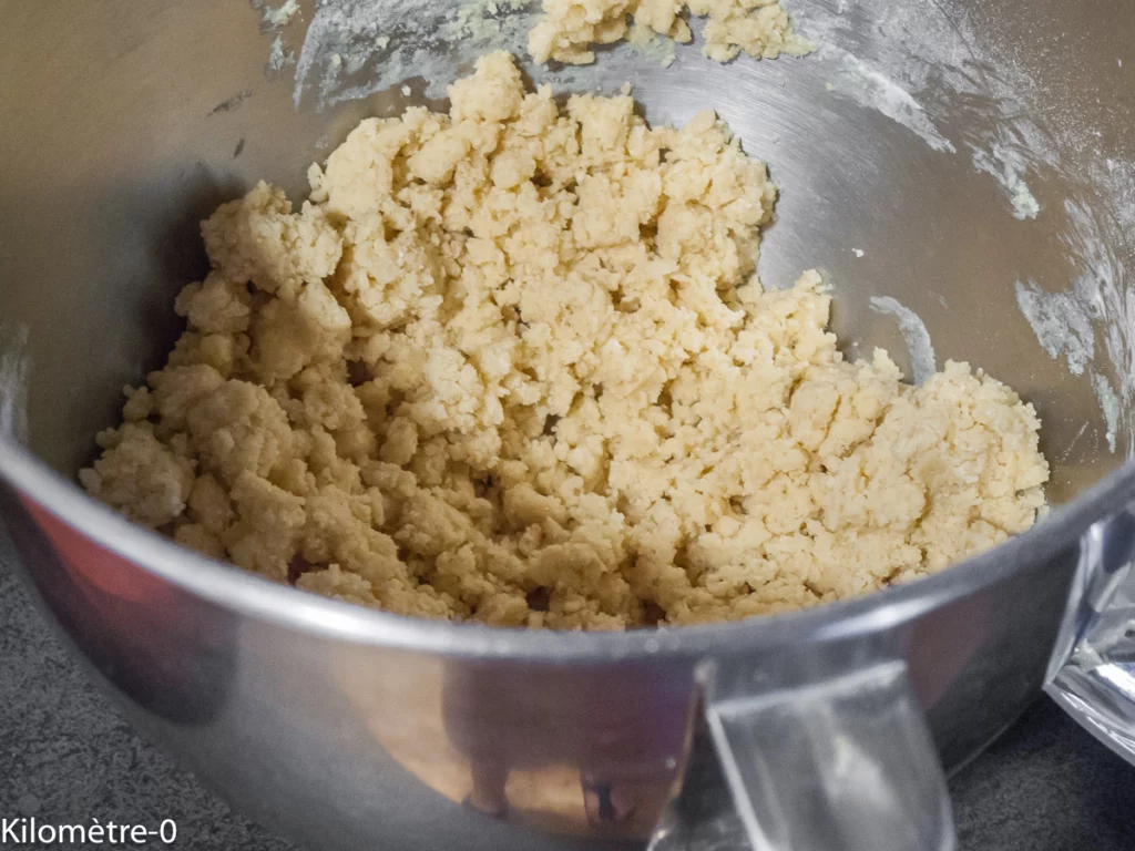 Sbriciolata à la mangue et à la noix de coco - Étape 1