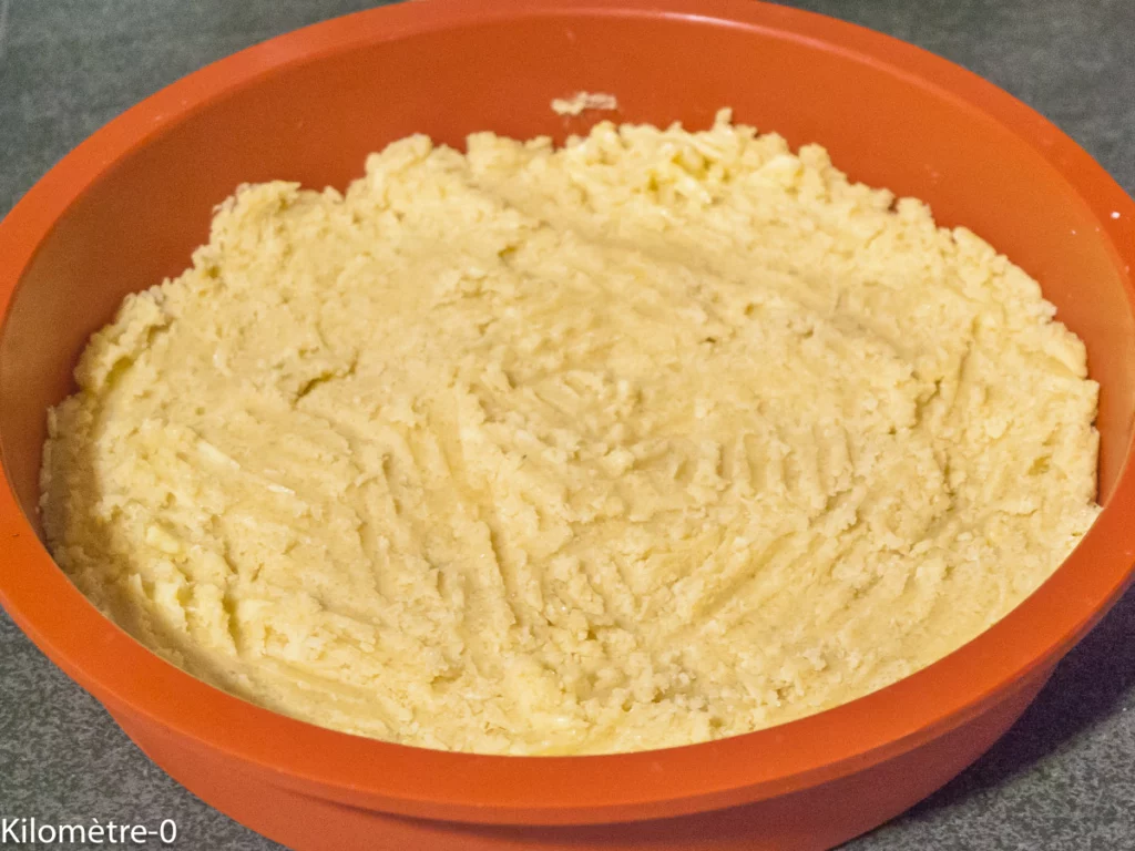 Sbriciolata à la mangue et à la noix de coco - Étape 2