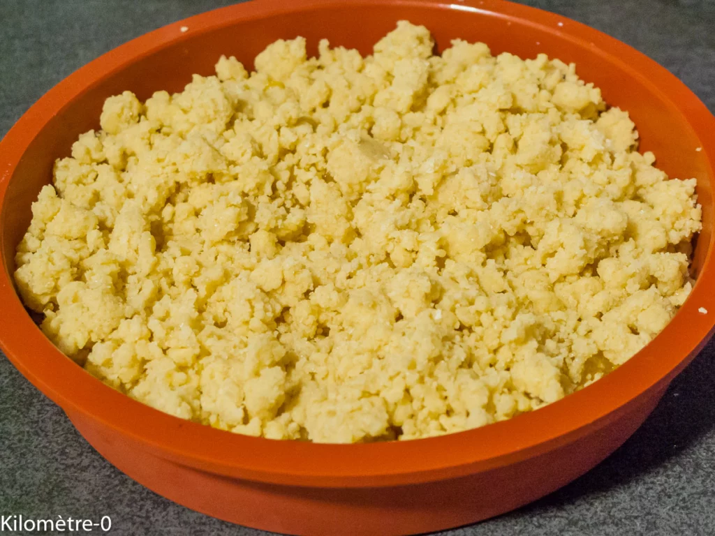 Sbriciolata à la mangue et à la noix de coco - Étape 5