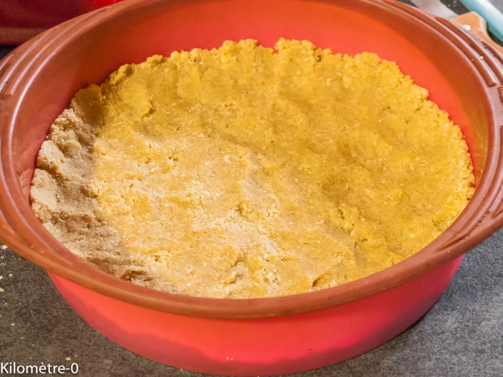 Sbriciolata aux petites prunes et à la liqueur de litchi - Étape 4