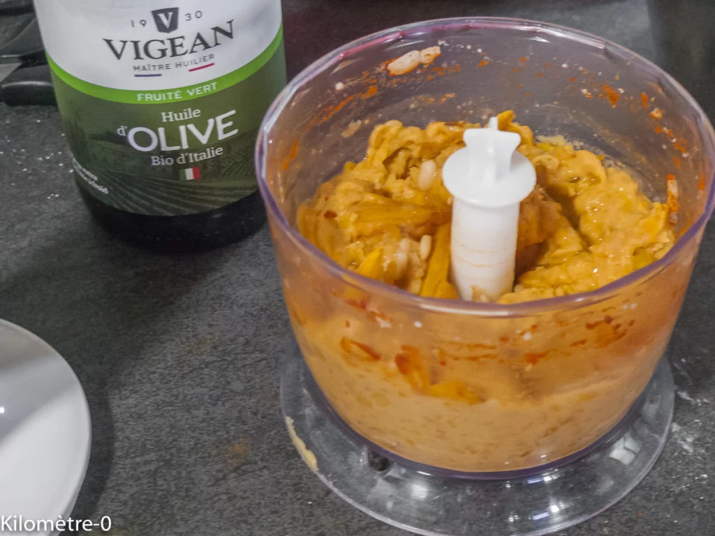 Houmous de carottes au four aux haricots blancs - Étape 6