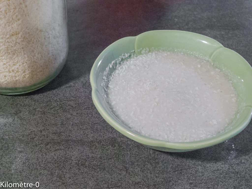 Croquettes de crevettes à la noix de coco, sauce aux cacahuètes - Étape 1