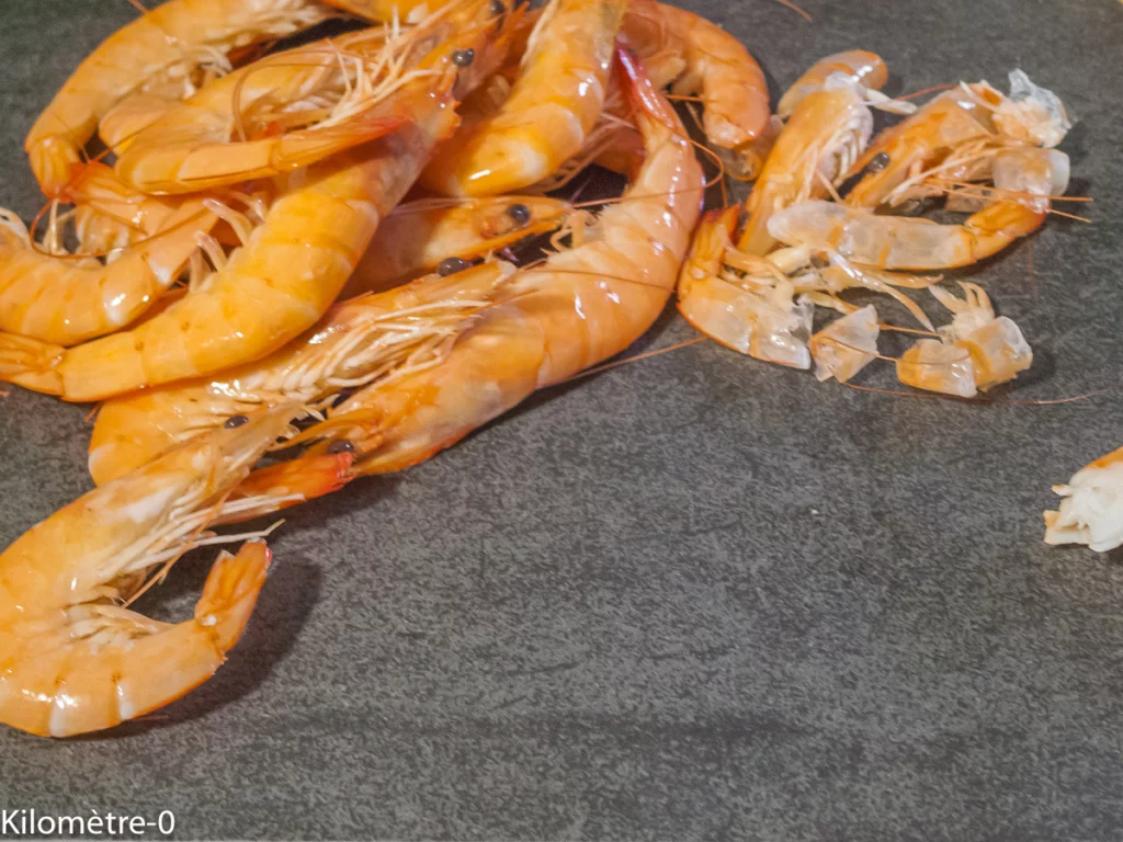 Croquettes de crevettes à la noix de coco, sauce aux cacahuètes - Étape 2