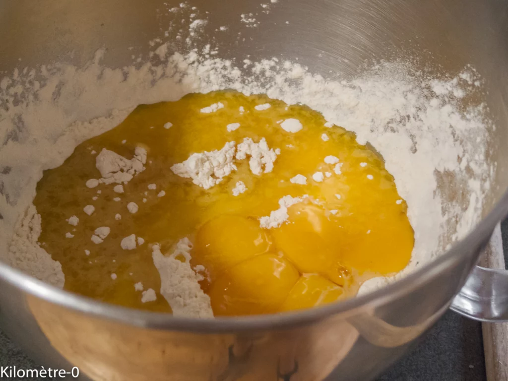 Gaufres salées aux courgettes et au gouda - Étape 2