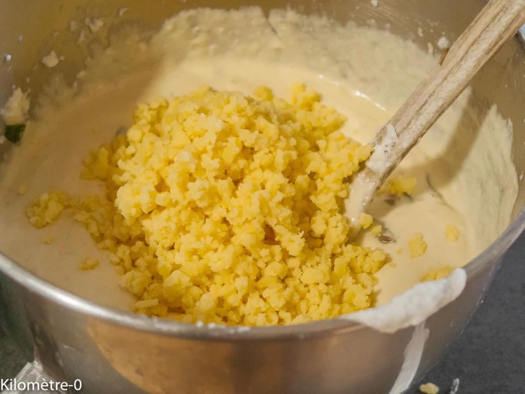 Gaufres salées aux courgettes et au gouda - Étape 7