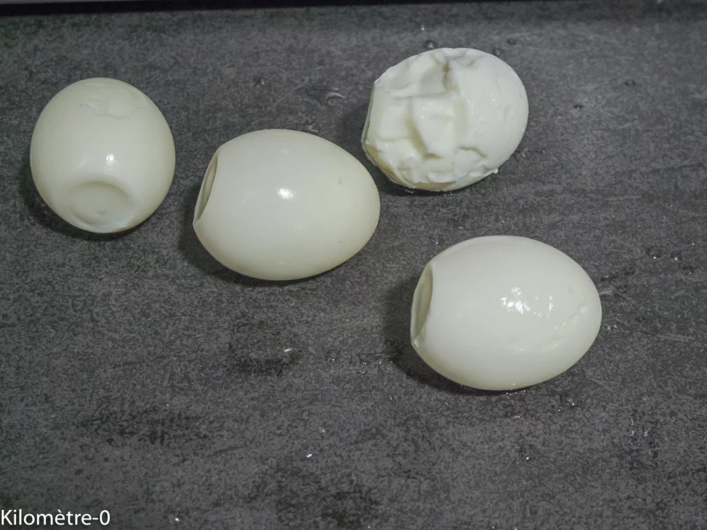 Salade de raie aux olives et aux oeufs - Étape 2