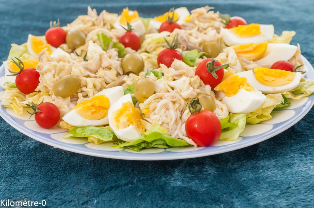 Salade de raie aux olives et aux oeufs - Étape 4