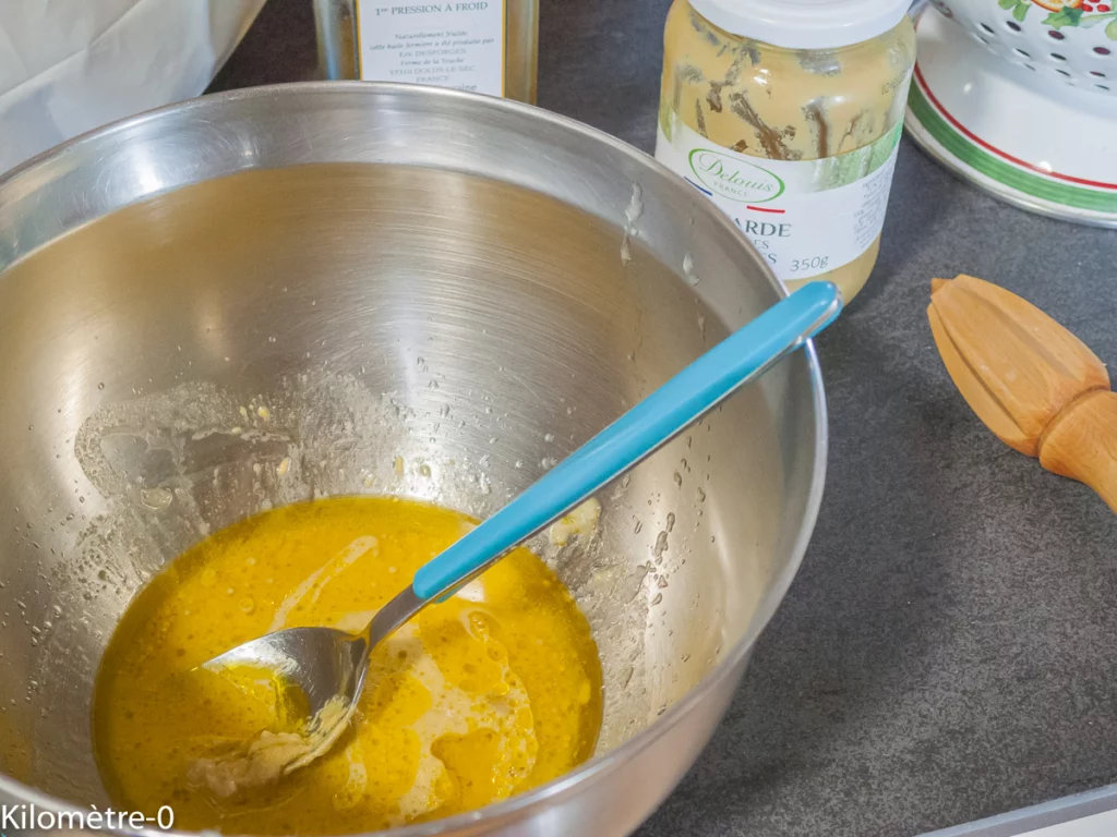 Salade de boulgour aux crevettes, tomates et concombre - Étape 3