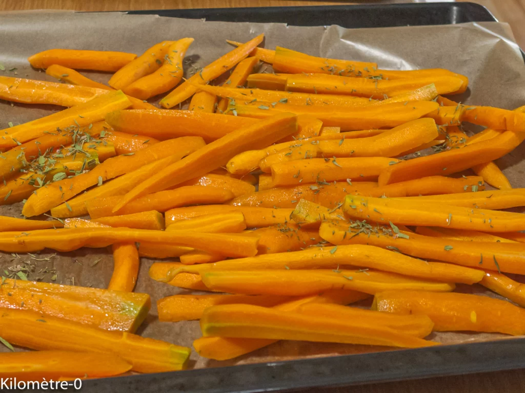 Carottes rôties, lentilles et sauce tahini - Étape 4