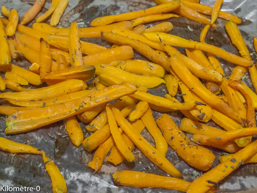 Carottes rôties, lentilles et sauce tahini - Étape 5