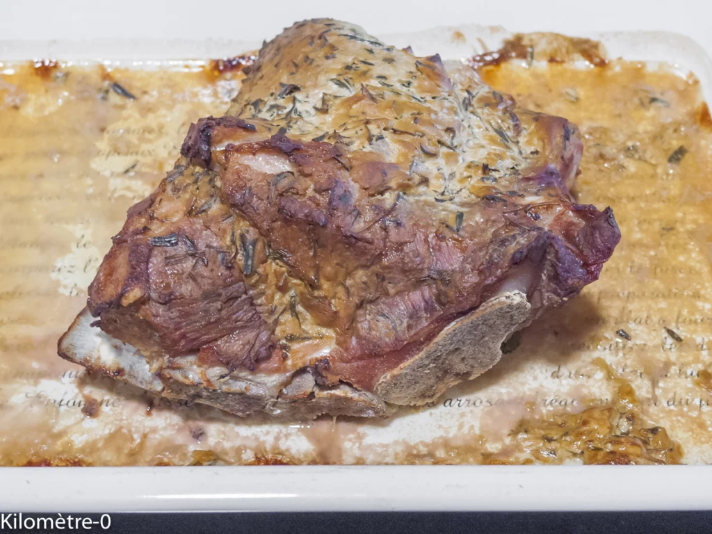 Travers de porc à la moutarde, frites de courgettes au fromage - Étape 4