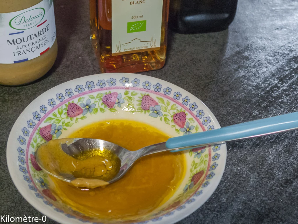 Salade de tomates, mozzarella et granola salé - Étape 2