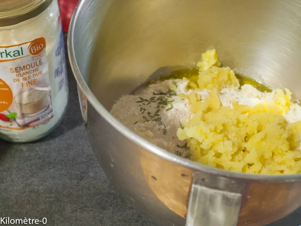 Focaccia des Pouilles - Étape 4
