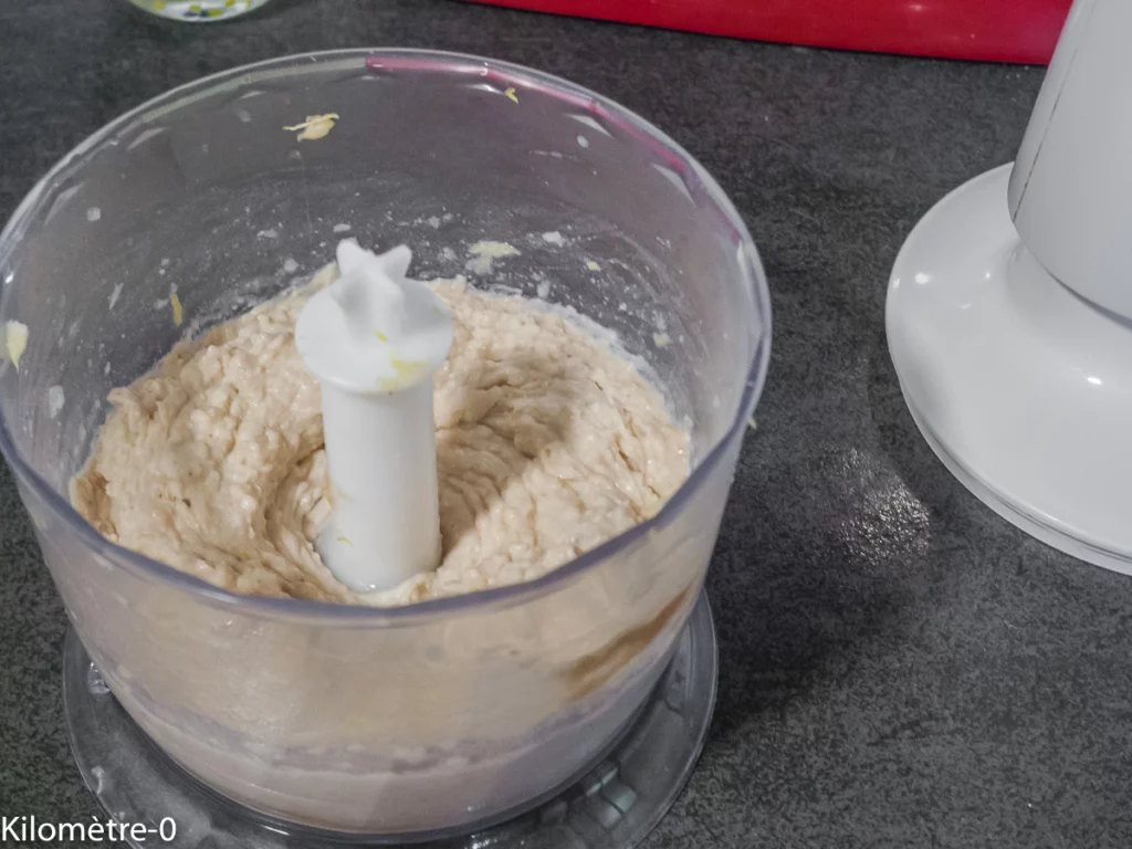 Houmous bowl courgettes et radis - Étape 6