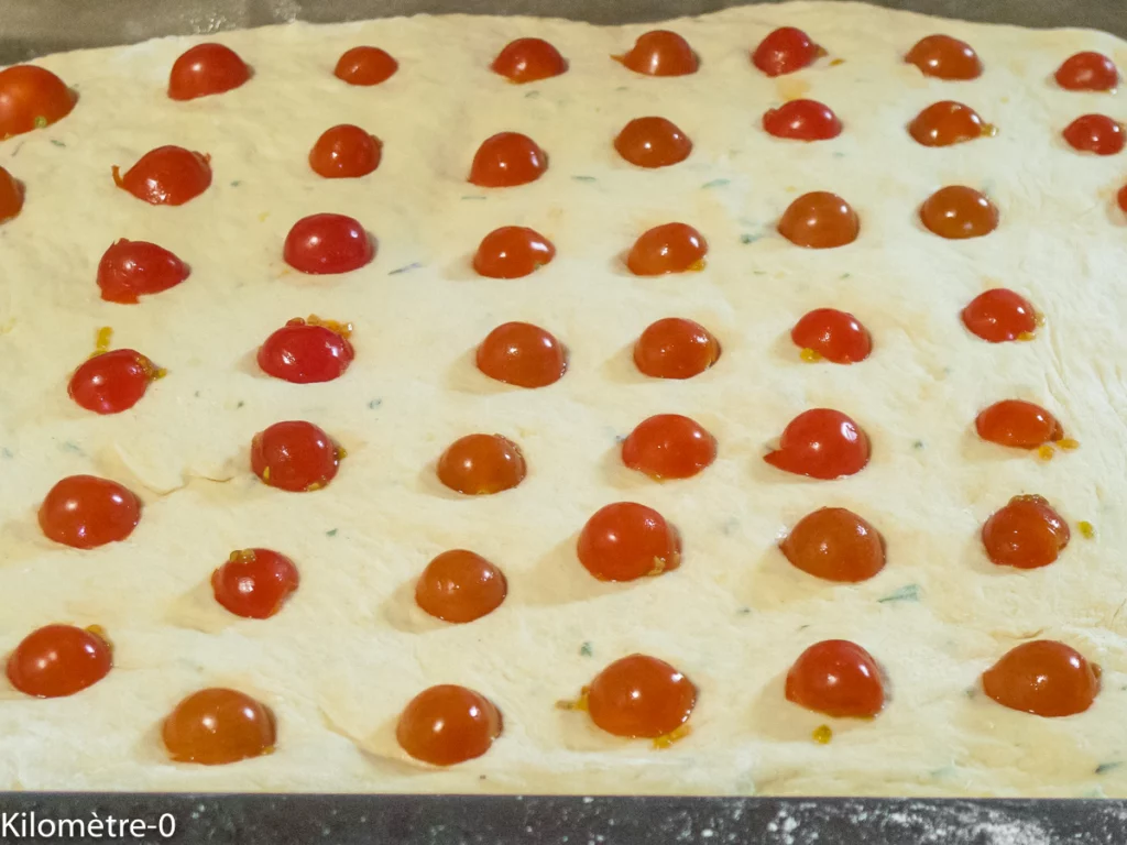 Focaccia des Pouilles - Étape 7