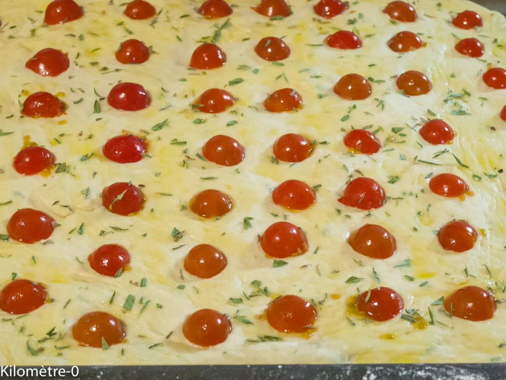 Focaccia des Pouilles - Étape 8