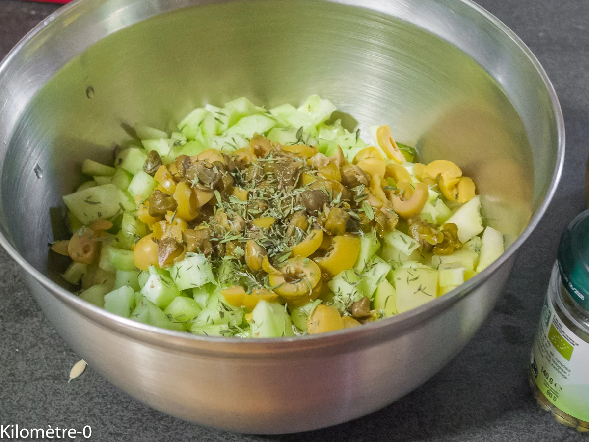 Photo de recette de Kilomètre-0, blog de cuisine réalisée à partir de produits de saison et issus de circuits courts