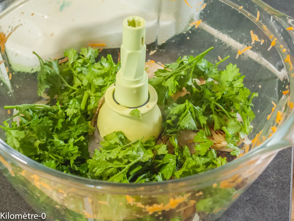 Gâteau de carottes aux graines de tournesol et emmental - Étape 4